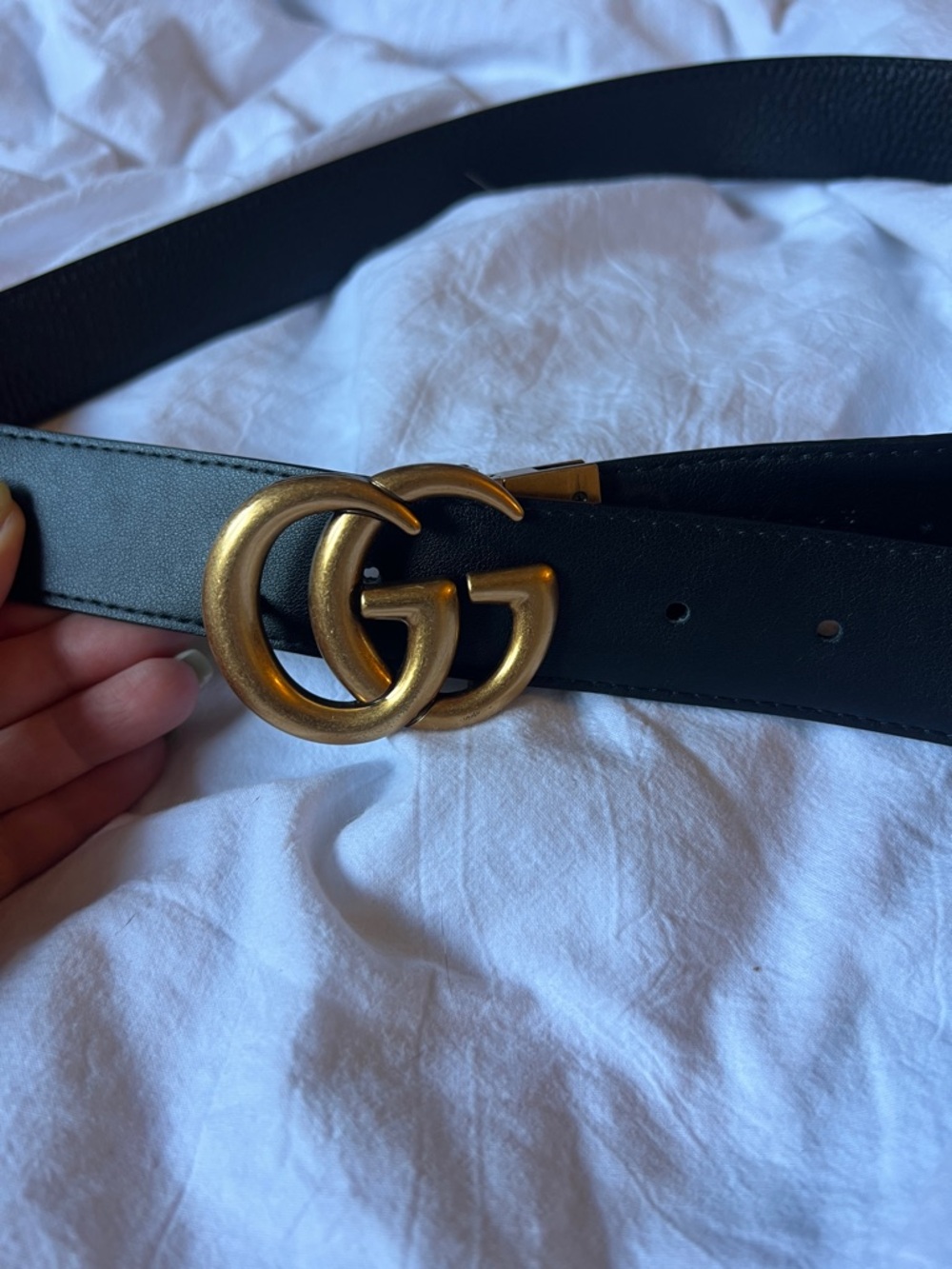 Gucci Reversible Logo Belt - Picture 3 of 5